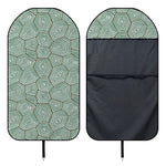 Turtle Shell Pattern Print Waterproof Car Seat Cover