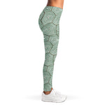 Turtle Shell Pattern Print Women's Leggings