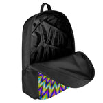 Twinkle Psychedelic Optical Illusion 17 Inch Backpack