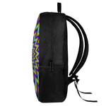 Twinkle Psychedelic Optical Illusion 17 Inch Backpack