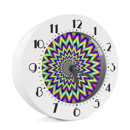 Twinkle Psychedelic Optical Illusion Alarm Clock