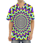 Twinkle Psychedelic Optical Illusion Aloha Shirt