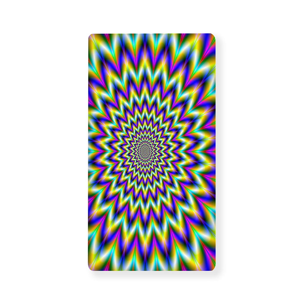 Twinkle Psychedelic Optical Illusion Baby Crib Sheet
