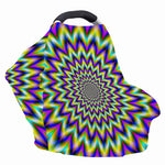 Twinkle Psychedelic Optical Illusion Baby Seat Cover