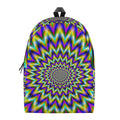 Twinkle Psychedelic Optical Illusion School Backpack