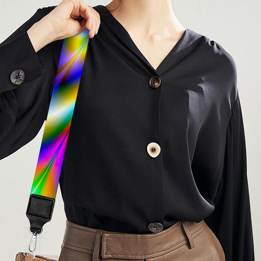Twinkle Psychedelic Optical Illusion Bag Strap