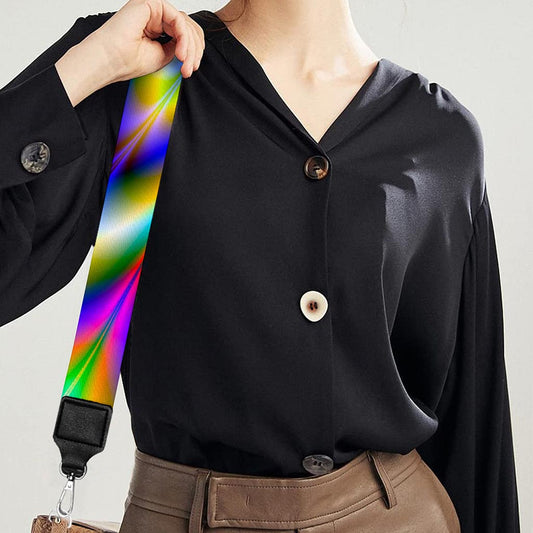 Twinkle Psychedelic Optical Illusion Bag Strap