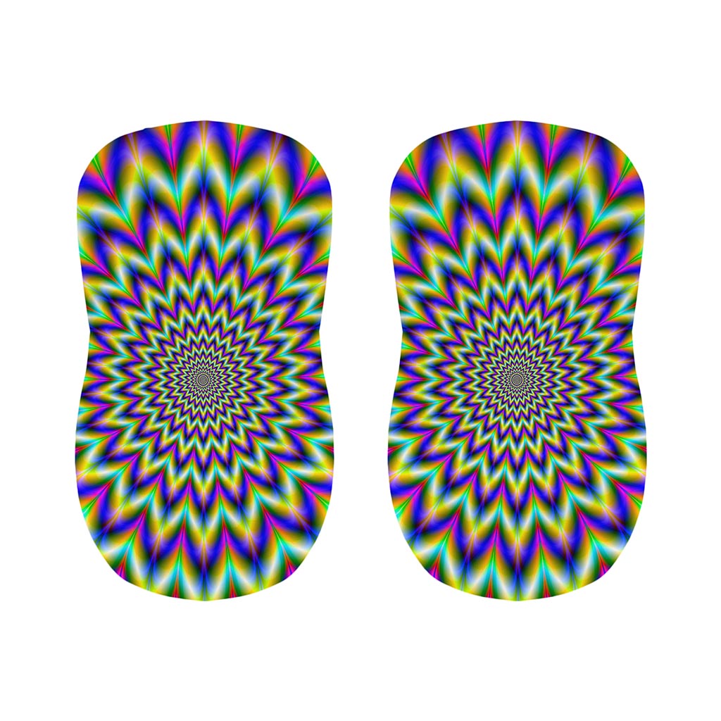 Twinkle Psychedelic Optical Illusion Bar Stool Covers