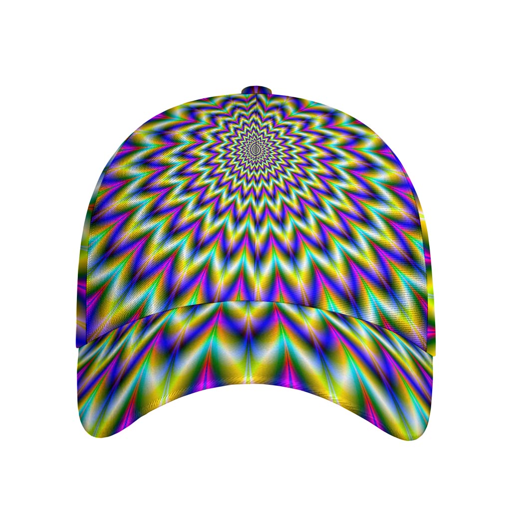 Twinkle Psychedelic Optical Illusion Baseball Cap