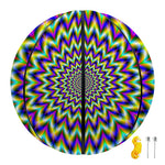 Twinkle Psychedelic Optical Illusion Basketball