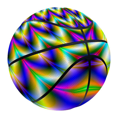 Twinkle Psychedelic Optical Illusion Basketball