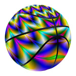 Twinkle Psychedelic Optical Illusion Basketball