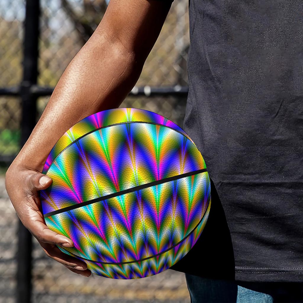 Twinkle Psychedelic Optical Illusion Basketball