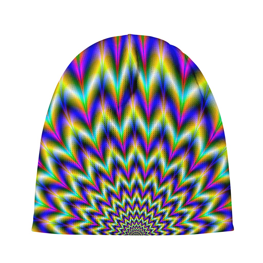 Twinkle Psychedelic Optical Illusion Beanie
