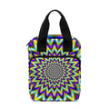 Twinkle Psychedelic Optical Illusion Bible Tote Bag