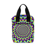 Twinkle Psychedelic Optical Illusion Bible Tote Bag