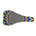 Twinkle Psychedelic Optical Illusion Bicycle Seat Cover