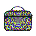 Twinkle Psychedelic Optical Illusion Briefcase Bible Bag