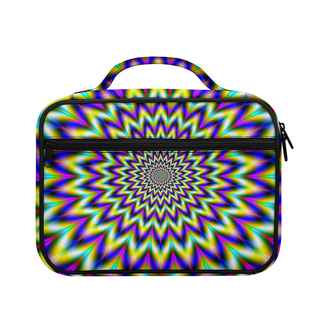 Twinkle Psychedelic Optical Illusion Briefcase Bible Bag