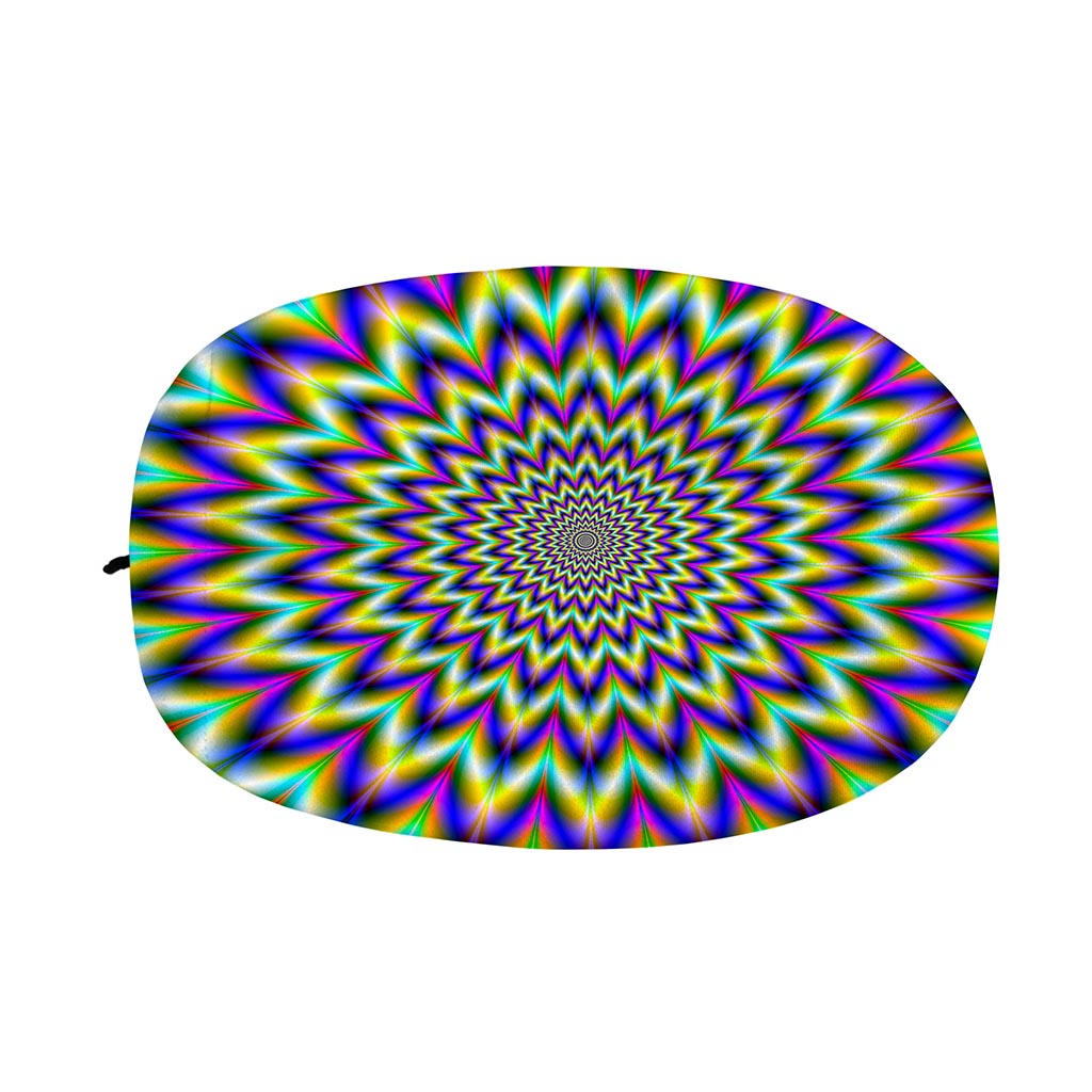 Twinkle Psychedelic Optical Illusion Car Side Mirror Covers