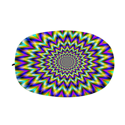 Twinkle Psychedelic Optical Illusion Car Side Mirror Covers