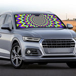 Twinkle Psychedelic Optical Illusion Car Windshield Sun Shade