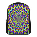 Twinkle Psychedelic Optical Illusion Casual Backpack