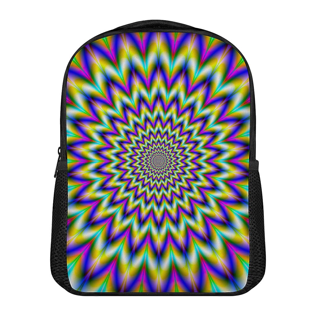 Twinkle Psychedelic Optical Illusion Casual Backpack