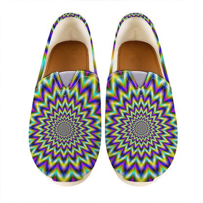 Twinkle Psychedelic Optical Illusion Casual Shoes