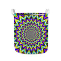 Twinkle Psychedelic Optical Illusion Collapsible Laundry Basket