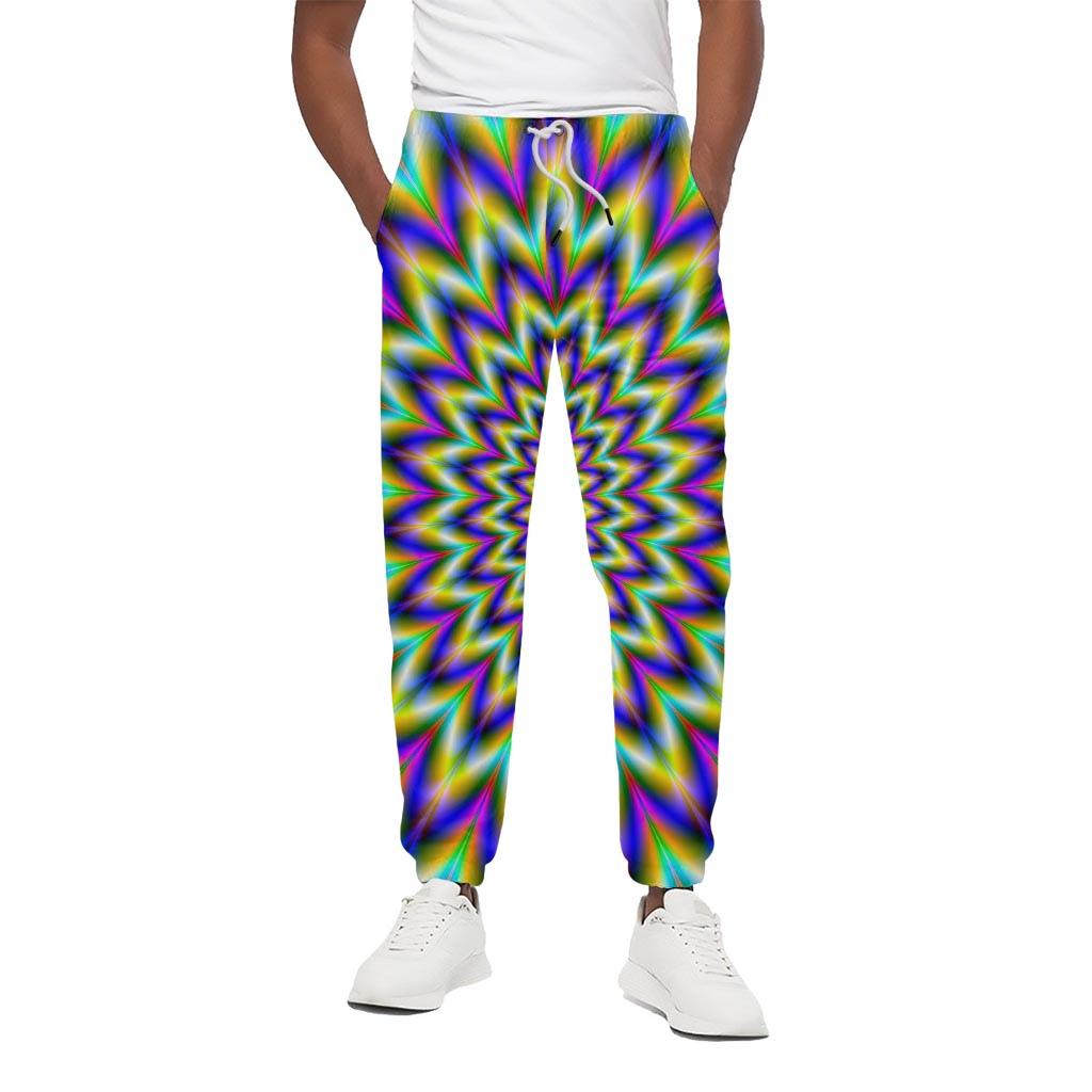 Twinkle Psychedelic Optical Illusion Cotton Pants