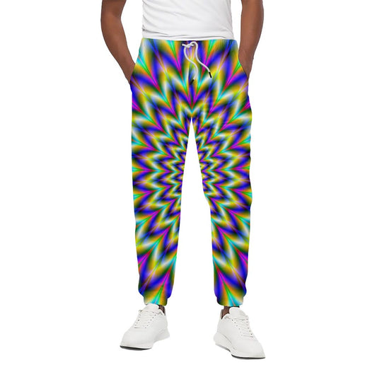 Twinkle Psychedelic Optical Illusion Cotton Pants