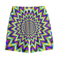Twinkle Psychedelic Optical Illusion Cotton Shorts