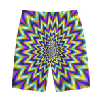 Twinkle Psychedelic Optical Illusion Cotton Shorts