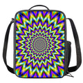 Twinkle Psychedelic Optical Illusion Crossbody Lunch Bag