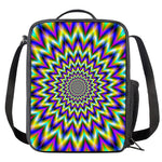 Twinkle Psychedelic Optical Illusion Crossbody Lunch Bag