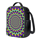Twinkle Psychedelic Optical Illusion Crossbody Lunch Bag
