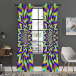 Twinkle Psychedelic Optical Illusion Curtain