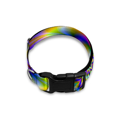 Twinkle Psychedelic Optical Illusion Dog Collar