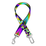 Twinkle Psychedelic Optical Illusion Dog Seat Belt
