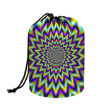 Twinkle Psychedelic Optical Illusion Drawstring Makeup Bag