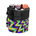 Twinkle Psychedelic Optical Illusion Drawstring Makeup Bag