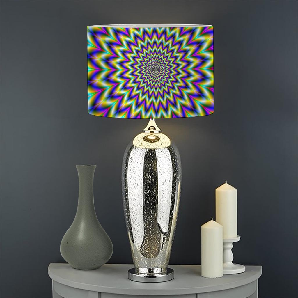 Twinkle Psychedelic Optical Illusion Drum Lamp Shade