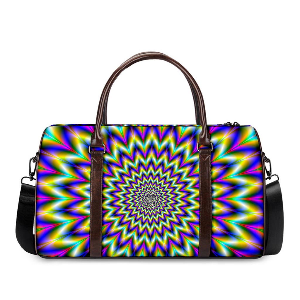 Twinkle Psychedelic Optical Illusion Duffle Bag