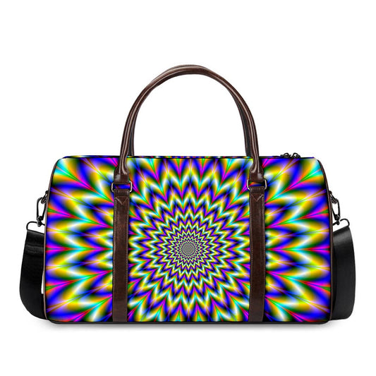 Twinkle Psychedelic Optical Illusion Duffle Bag