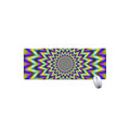 Twinkle Psychedelic Optical Illusion Extended Mouse Pad