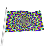 Twinkle Psychedelic Optical Illusion Flag