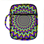 Twinkle Psychedelic Optical Illusion Front Pocket Bible Bag