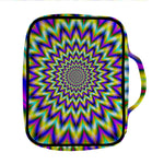 Twinkle Psychedelic Optical Illusion Front Pocket Bible Bag