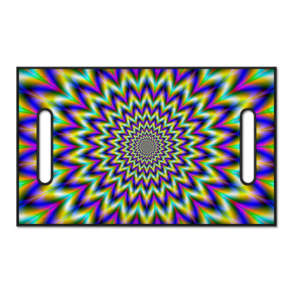 Twinkle Psychedelic Optical Illusion Golf Cart Seat Cover